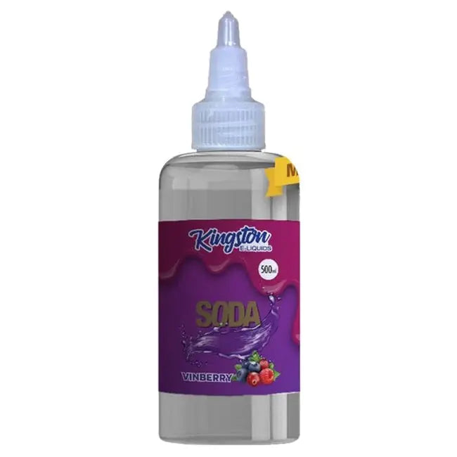 Kingston E-liquids Soda 500ml Shortfill - Vape wholesale supplies